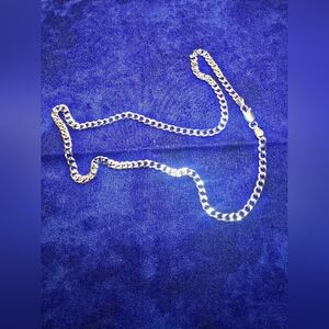 18" 4.2mm Cuban Link Chain - 925 Sterling Silver